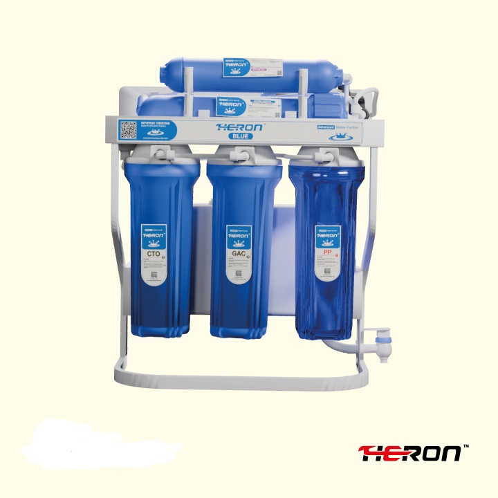 75 GPD Heron Blue Reverse Osmosis Water Filter (5 Stage)